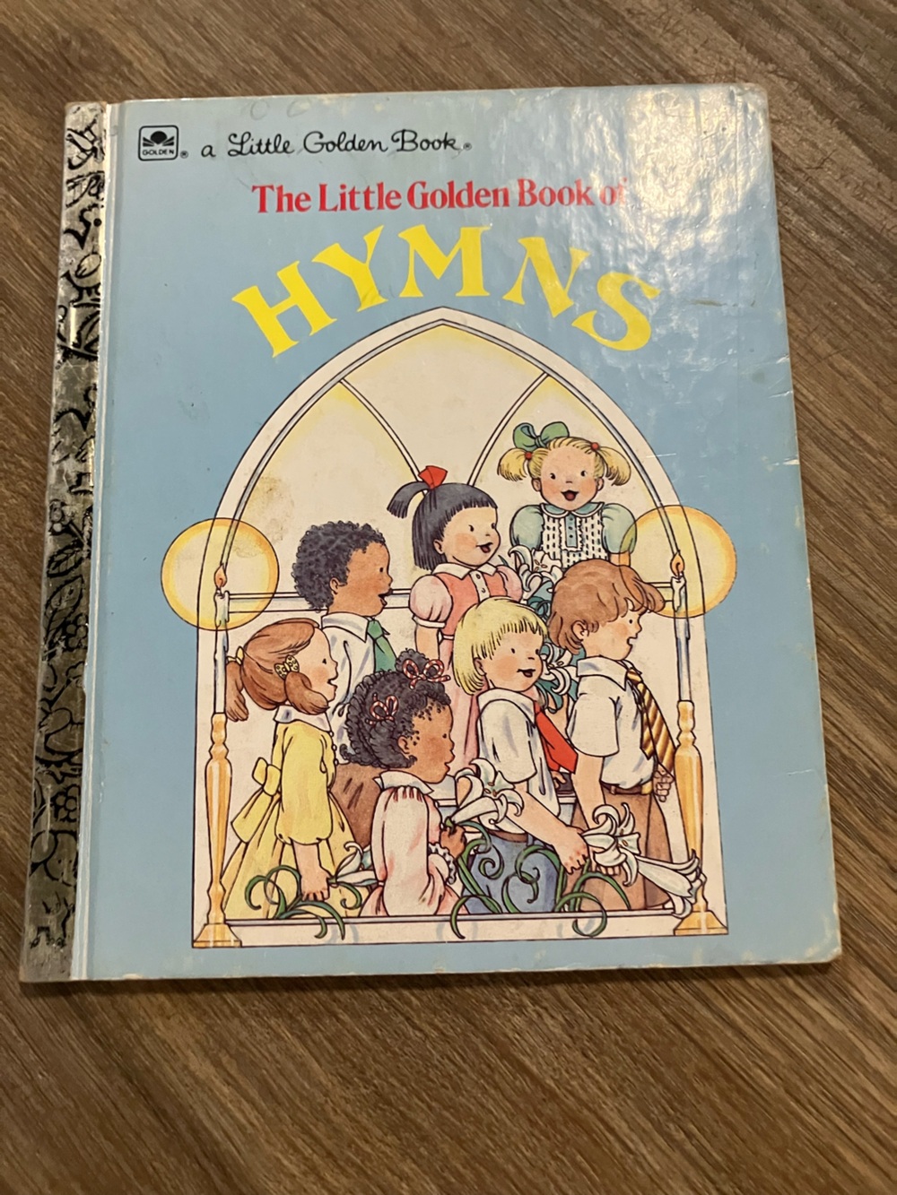 Little Golden Book of Hymns - Blue Kids Hardback